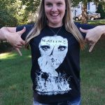 T-shirt "Echoes" style